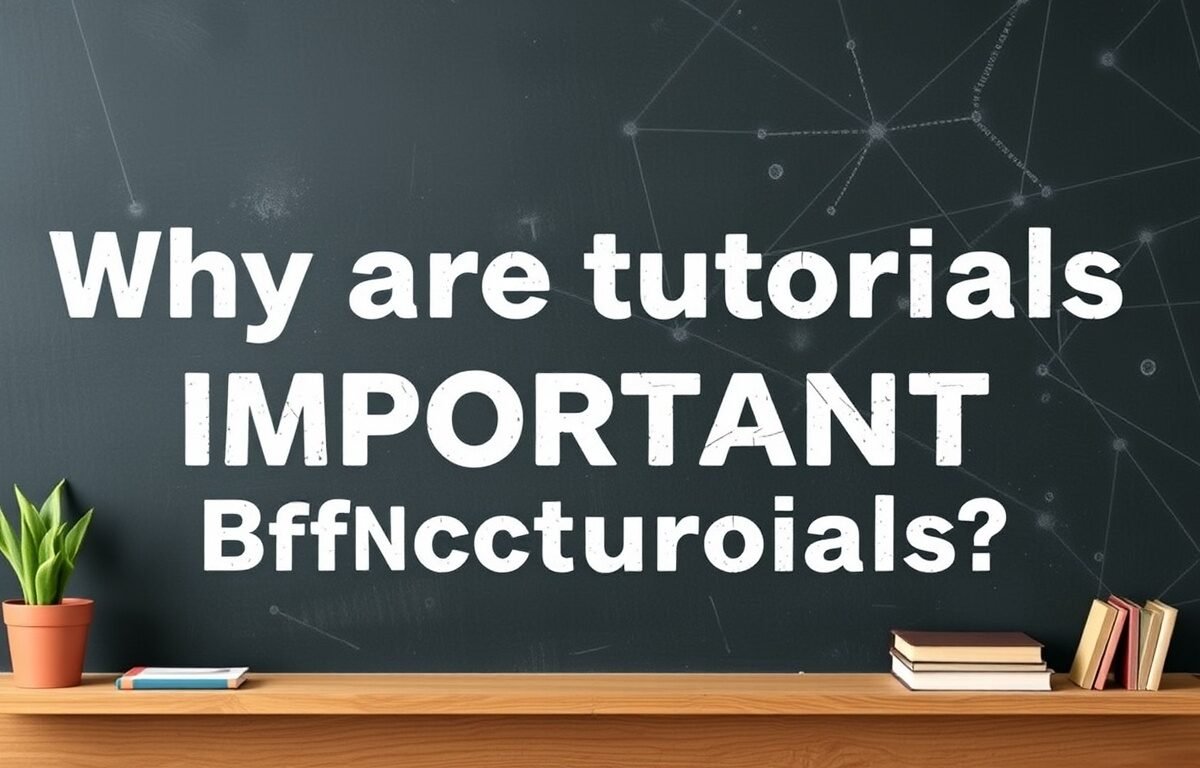 why are tutorials important bfnctutorials